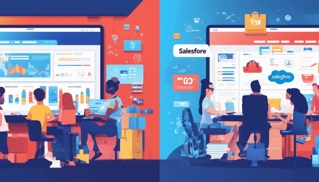 découvrez comment shopify gagne du terrain face à salesforce, créant une nouvelle dynamique concurrentielle dans le secteur de l'e-commerce. analyse des stratégies clés et des tendances actuelles qui redéfinissent le paysage commercial en ligne.