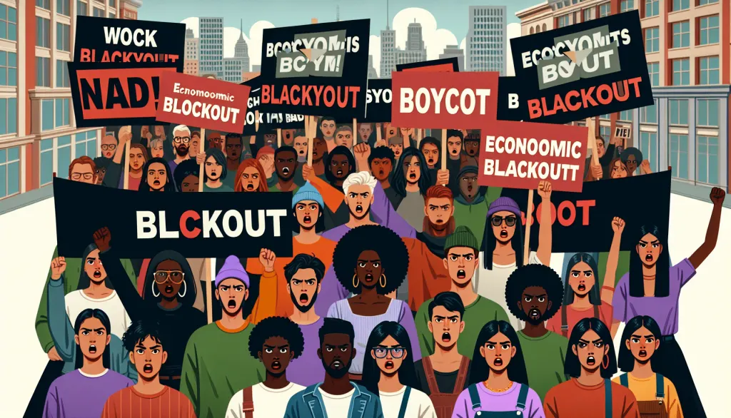 découvrez le mouvement de 'blackout économique' qui appelle au boycott d'amazon à partir d'aujourd'hui. rejoignez la lutte pour un commerce plus éthique et découvrez comment votre soutien peut faire la différence.