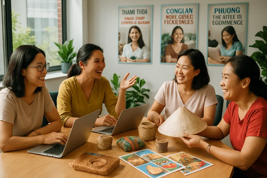 découvrez comment une entreprise vietnamienne révolutionne le e-commerce en mobilisant les femmes au foyer, leur offrant des opportunités économiques face aux géants chinois. plongez dans cette initiative inspirante qui allie empowerment féminin et innovation commerciale.
