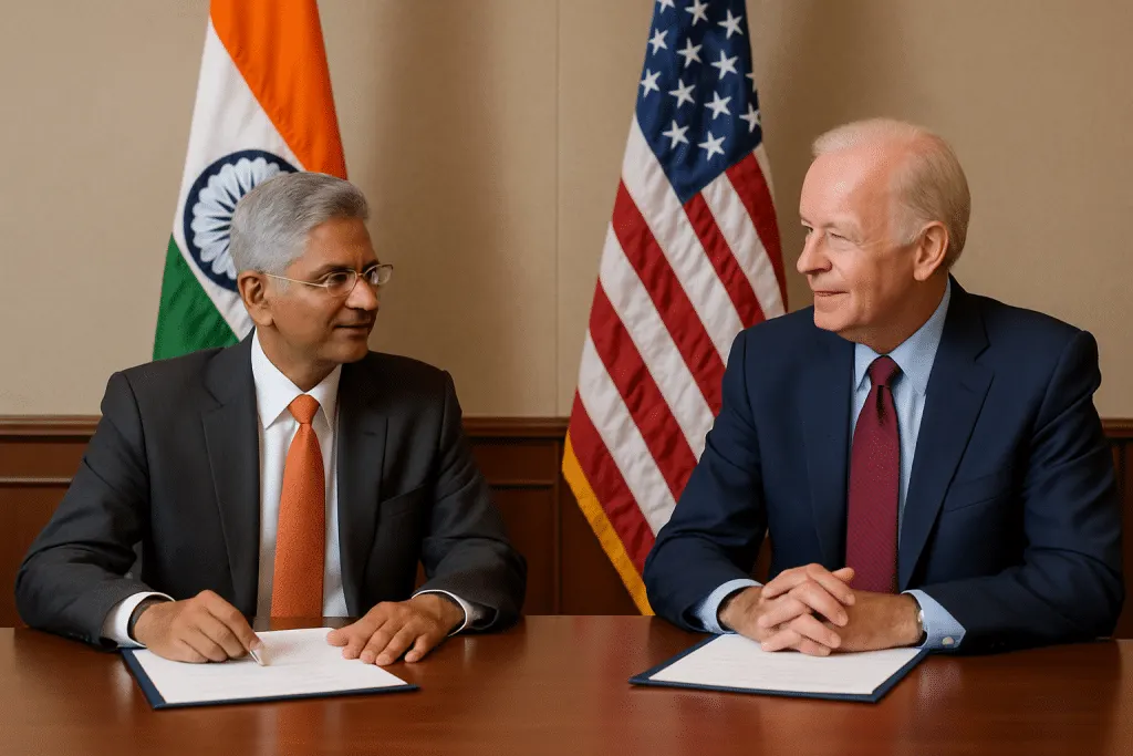 découvrez comment les états-unis incitent l'inde à assurer un accès total au commerce en ligne pour des géants comme amazon et walmart, dans le cadre de négociations commerciales stratégiques essentielles à l'avenir du commerce mondial.