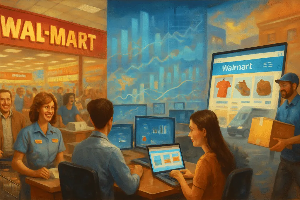 découvrez l'histoire fascinante du dilemme de l'innovateur chez walmart, un parcours de plusieurs décennies jalonné de défis et de succès dans le monde de l'e-commerce. plongez dans les stratégies audacieuses et les choix cruciaux qui ont façonné le géant du retail.